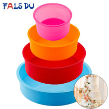 Load image into Gallery viewer, Random Color Silicone Cake Round Shape Mold