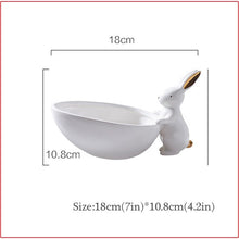 Load image into Gallery viewer, Bunny Rabbit Ceramic Plate