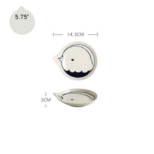 Load image into Gallery viewer, Japanese Style Ceramic Teardrop Plates